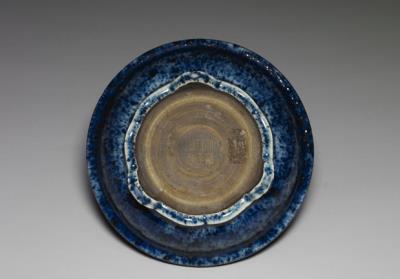 图片[3]-Pot stand with splashed blue glaze imitating Xuande ware, Qing dynasty, Yongzheng reign, 1723-1735-China Archive